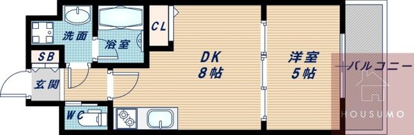 ベルファース緑地公園の物件間取画像